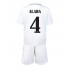 Cheap Real Madrid David Alaba #4 Home Football Kit Children 2022-23 Short Sleeve (+ pants)